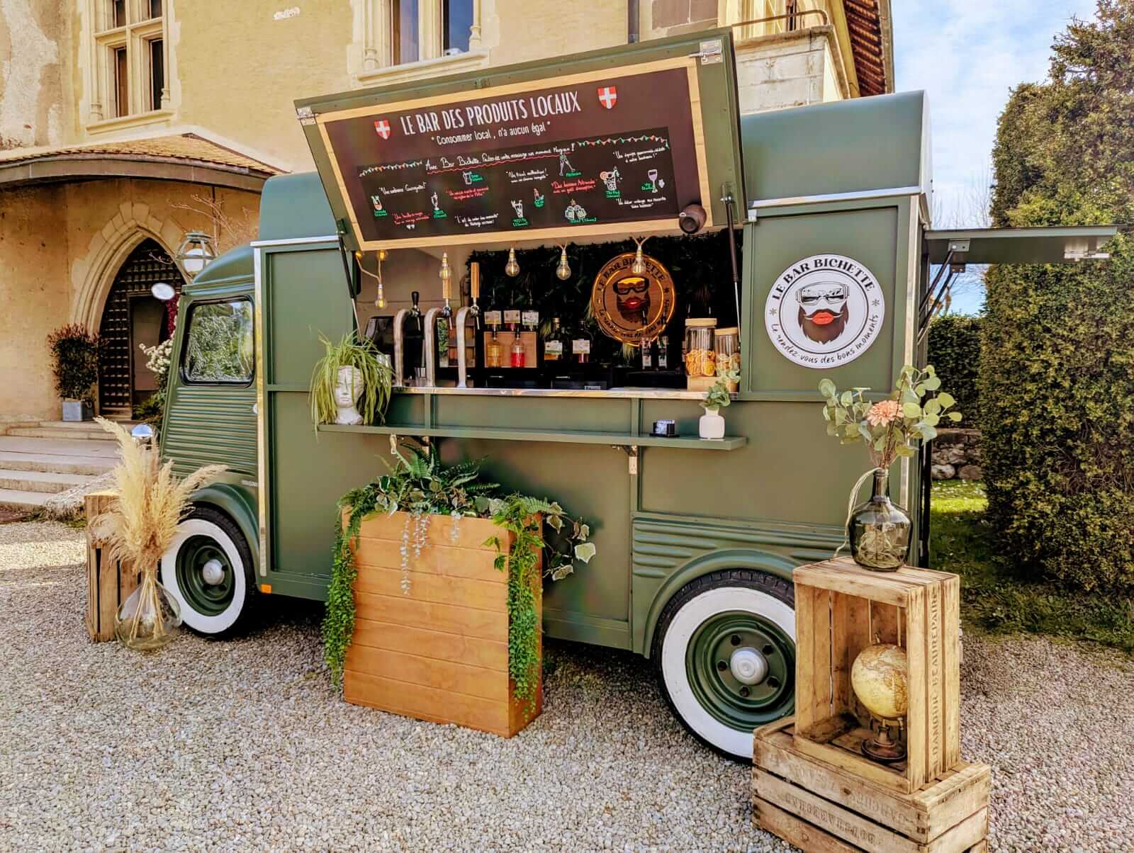 le bar truc le bar bichette se déplace a Annecy Chambéry et Grenoble