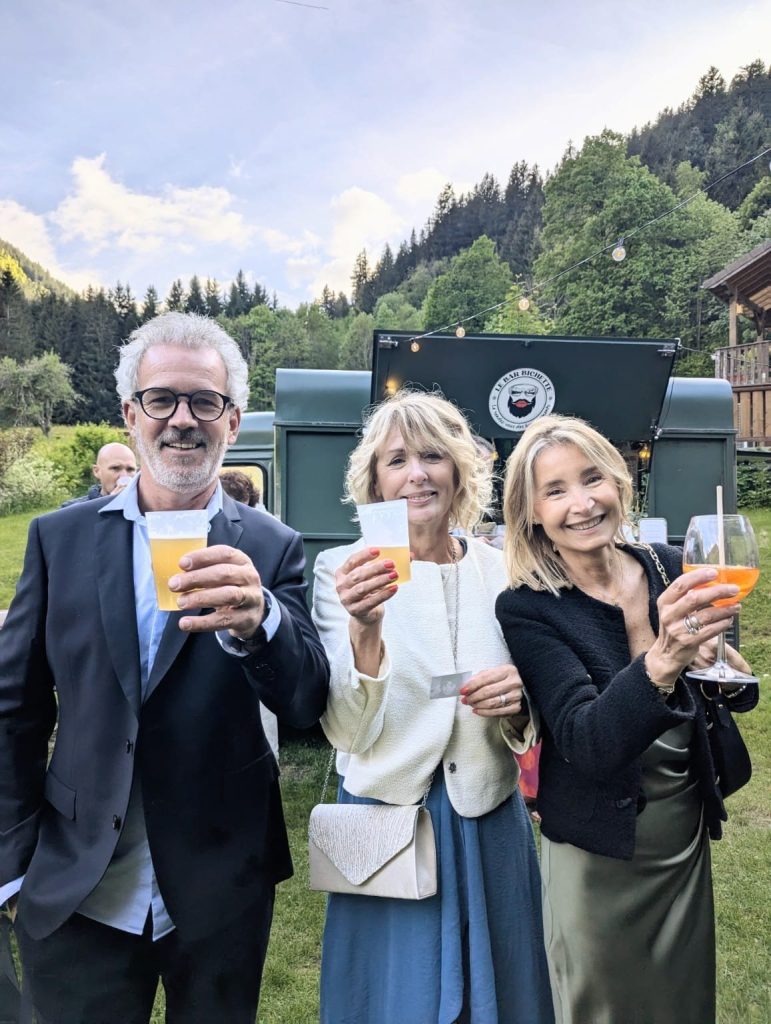 vin d'honneur avec le bar mobile le bar bichette